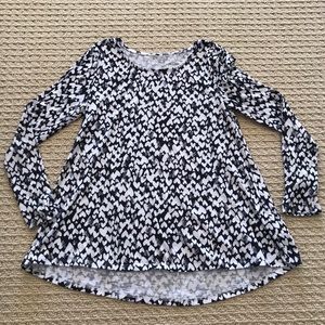 EUC! SO Relaxed Hi-Low Long-Sleeved Legging Tee